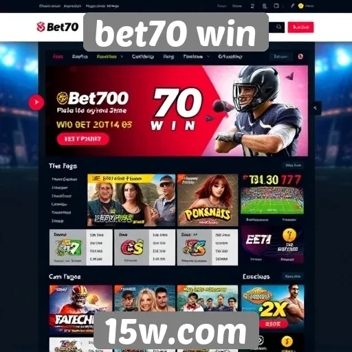 Experiência do usuário no site Bet70 Win