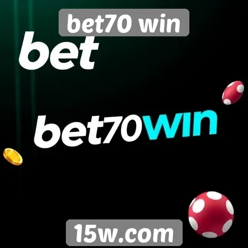 Variedade de jogos disponíveis no bet70 win